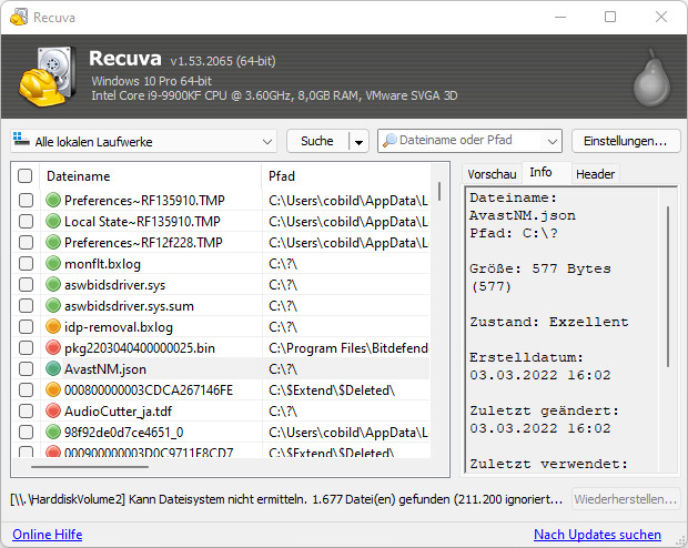 1. Gehen Sie zur offiziellen Website von Recuva.
2. Laden Sie die kostenlose Version von Recuva herunter und installieren Sie sie auf Ihrem Computer.