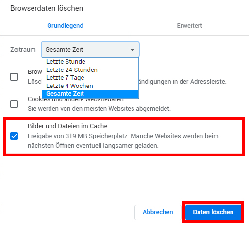 Browsererweiterungen: Deaktivieren Sie unnötige Browsererweiterungen, um die Ladezeit von Google zu verbessern.
Cache leeren: Löschen Sie regelmäßig den Cache Ihres Browsers, um einen schnelleren Zugriff auf Google zu ermöglichen.