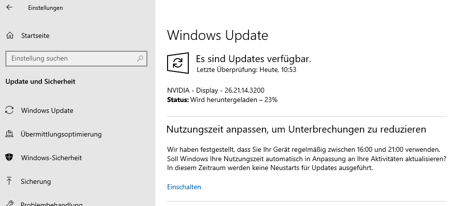 Das automatische Aktualisieren des Grafikkartentreibers mit Windows Update
Die Verwendung von Tools zur automatischen Aktualisierung des Grafikkartentreibers