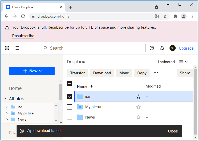 Datei in kleinere Teile aufteilen: Falls der Dropbox Zip Download fehlschlägt, können Sie versuchen, die Datei in kleinere Teile aufzuteilen.
Verwendung eines anderen Browsers: Versuchen Sie, einen anderen Browser zu verwenden, um den Download durchzuführen.