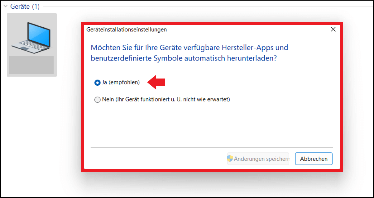 Deinstallieren Sie veraltete Treiber, bevor Sie neue installieren.
Starten Sie Ihren Laptop neu, nachdem Sie die Treiber aktualisiert haben.