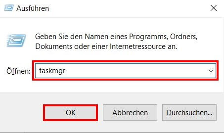 Doppelklicken Sie auf das Programm und beobachten Sie den Task-Manager.
Suchen Sie nach dem Prozess des Programms.