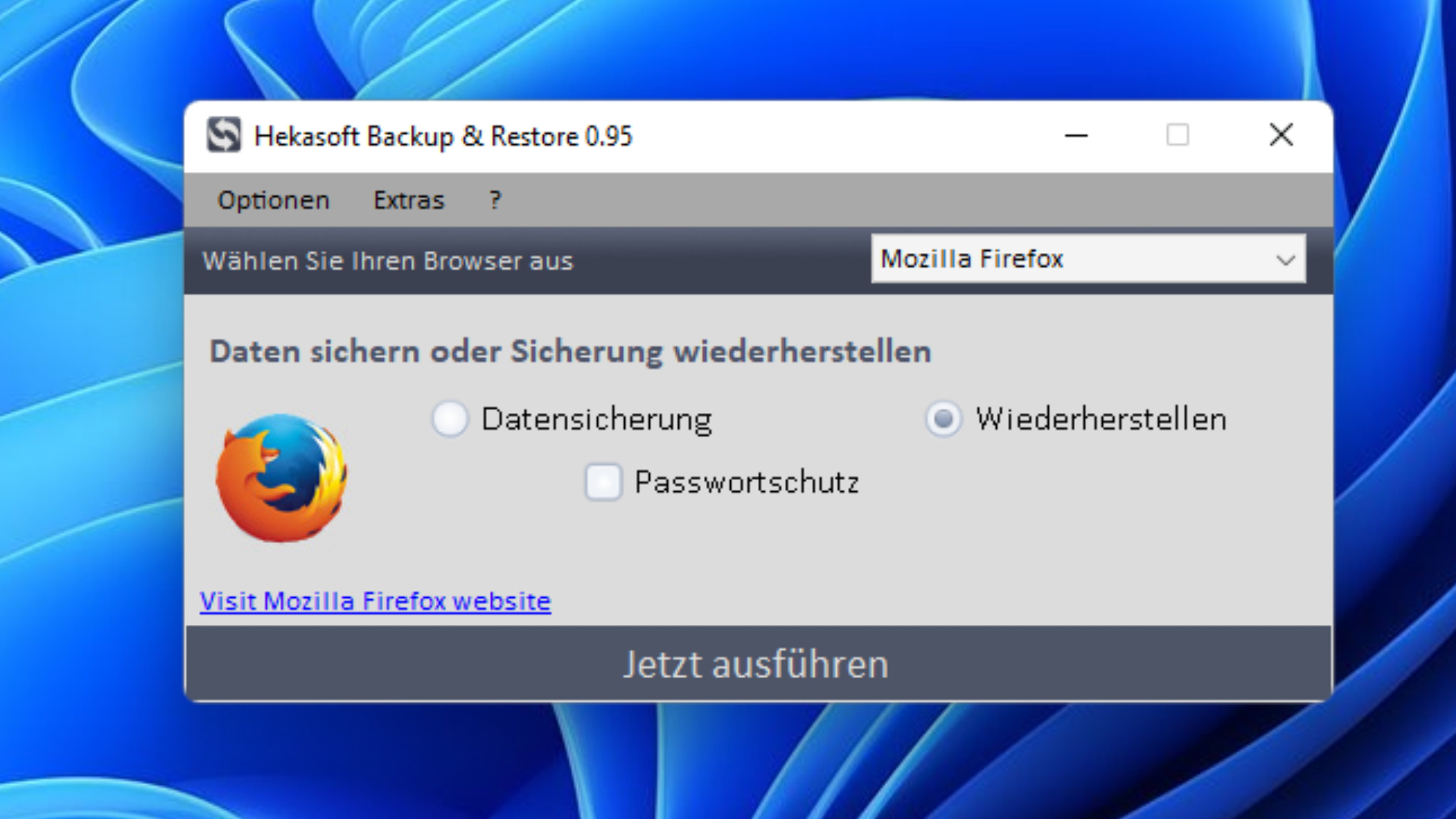 Erstellen Sie zunächst eine Sicherungskopie Ihrer wichtigen Dateien und Daten.
Öffnen Sie die "Einstellungen", indem Sie Windows-Taste + I drücken.