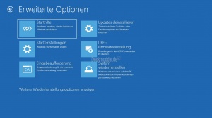 Erweiterte Startoptionen: Drücken Sie die Tastenkombination "Windows-Taste + I", um die Einstellungen zu öffnen. Gehen Sie zu "Update und Sicherheit" und wählen Sie "Wiederherstellung" aus. Klicken Sie unter "Erweiterter Start" auf "Jetzt neu starten". Wählen Sie im Startmenü "Problembehandlung" und dann "Erweiterte Optionen" aus. Wählen Sie "Starteinstellungen" und klicken Sie auf "Neu starten". Drücken Sie anschließend die Taste "F4", um in den abgesicherten Modus zu gelangen.
Verwendung der E