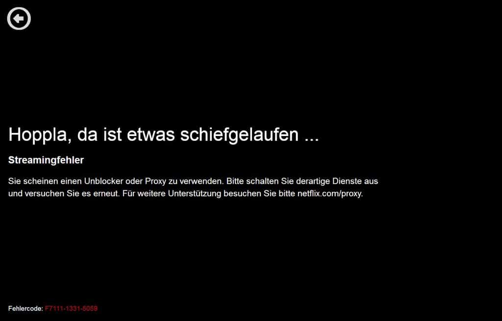 Fehlercode 24: Dieser Fehlercode tritt auf, wenn es ein Problem mit dem Streaming-Server gibt. Versuchen Sie es später erneut.
Fehlercode 31: Dieser Fehlercode zeigt an, dass der Inhalt, den Sie abspielen möchten, vorübergehend nicht verfügbar ist. Versuchen Sie es mit einem anderen Titel.