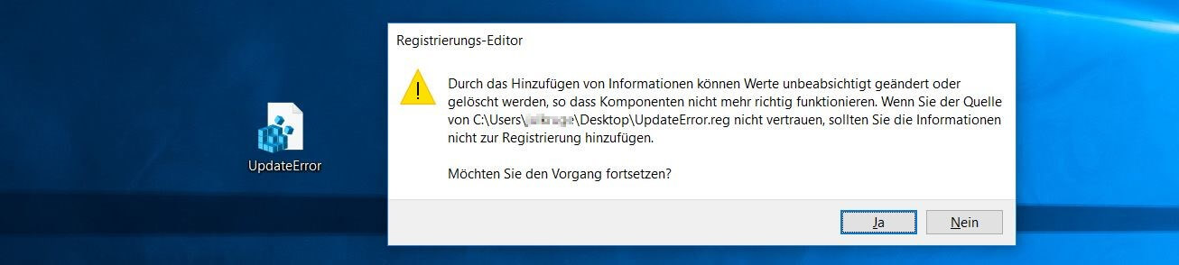 Fehlerhafte Einträge können durch Werte wie "Error:" oder "Der Wert ist nicht vorhanden" gekennzeichnet sein
Notieren Sie sich die fehlerhaften Registrierungseinträge für weitere Schritte