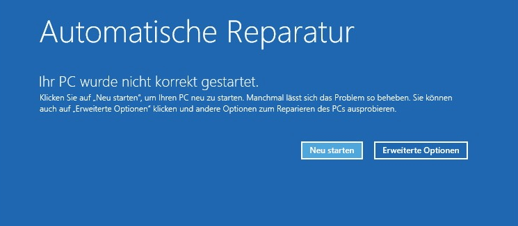 Hardware-Fehler: Ein Defekt oder eine Fehlfunktion der Hardwarekomponenten des Laptops kann dazu führen, dass die automatische Reparatur nicht erfolgreich durchgeführt werden kann.
Software-Konflikte: Inkompatible oder fehlerhafte Softwareinstallationen können dazu führen, dass der Laptop bei der Vorbereitung der automatischen Reparatur hängen bleibt.