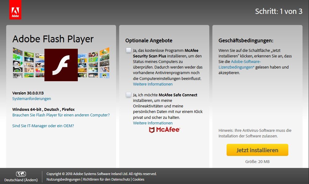 Installation des Flash Players auf verschiedenen Plattformen und Betriebssystemen
Mögliche Fehlermeldungen während der Installation des Flash Players und deren Behebung