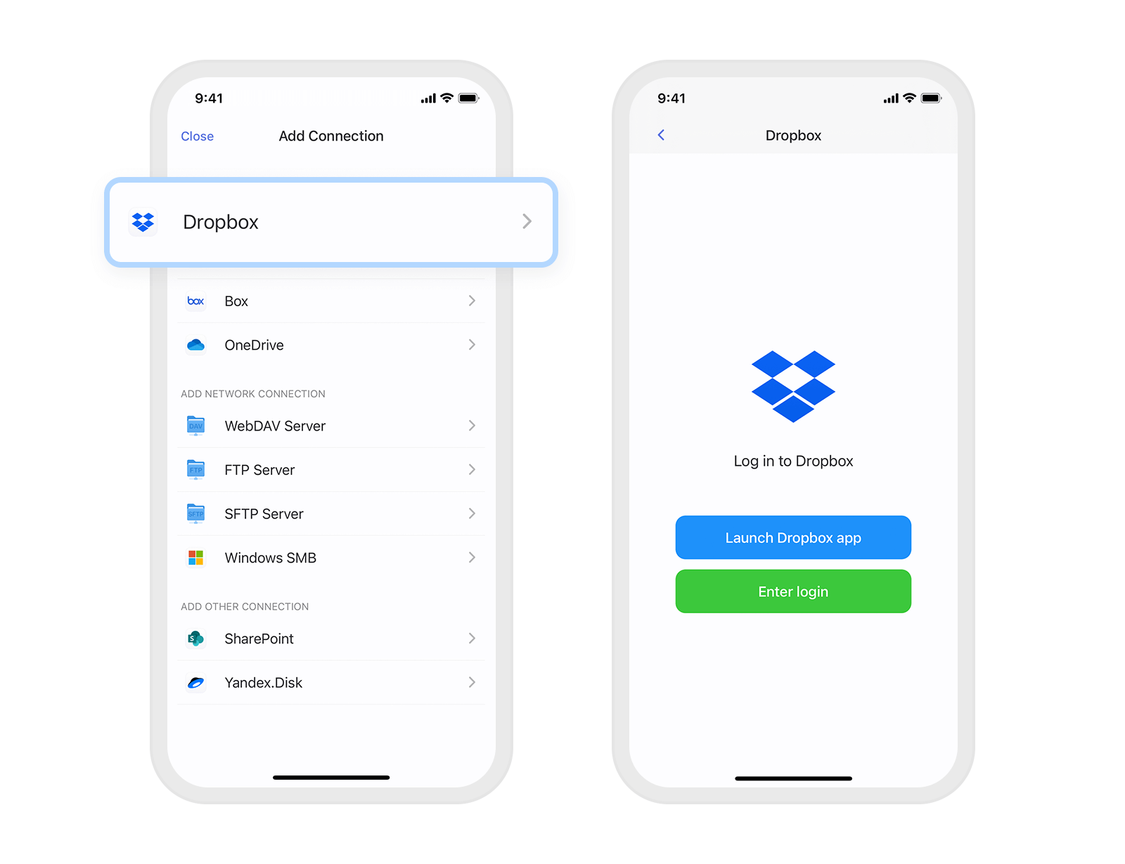 - Installieren Sie eine Cloud-Speicheranwendung wie Dropbox, Google Drive oder OneDrive auf Ihrem alten iPhone.
- Öffnen Sie die Kontakte-App und exportieren Sie Ihre Kontakte als VCF-Datei.