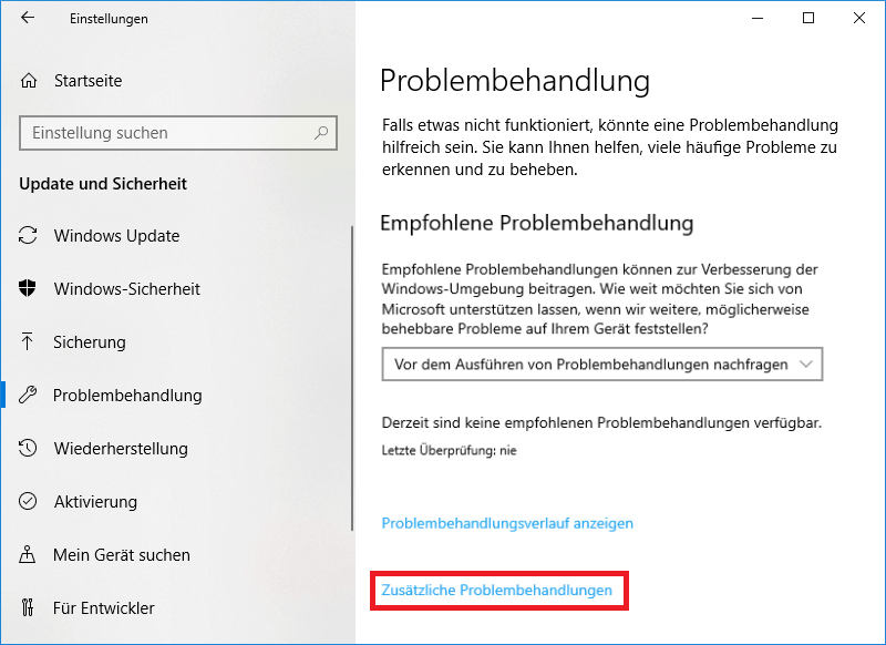 Klicken Sie auf "Hardware und Geräte" und dann auf "Problembehandlung ausführen".
Befolgen Sie die Anweisungen der Problembehandlung, um mögliche Probleme mit der LifeCam zu erkennen und zu beheben.