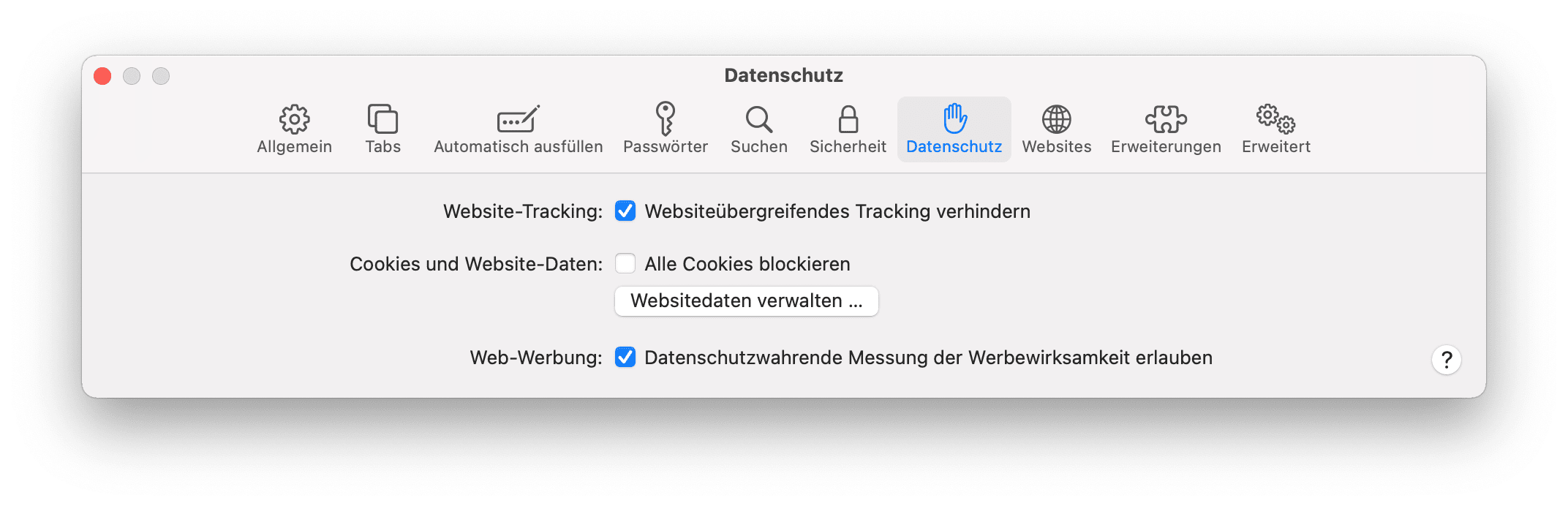 Klicken Sie erneut auf "Safari" in der Menüleiste.
Wählen Sie "Einstellungen" aus dem Dropdown-Menü.