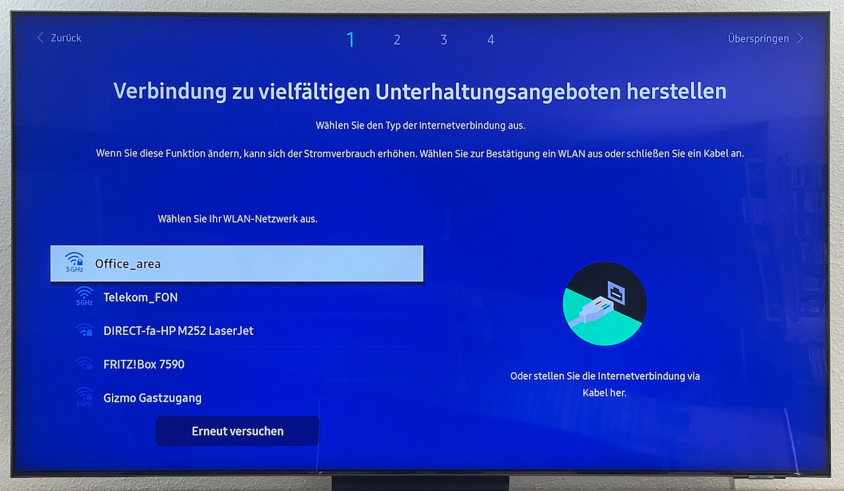 Mehrere Geräte im Netzwerk, insbesondere Smart TVs oder Spielkonsolen, vom Internet trennen
Andere bandbreitenintensive Programme schließen, z.B. Torrent-Clients oder Videobearbeitungssoftware