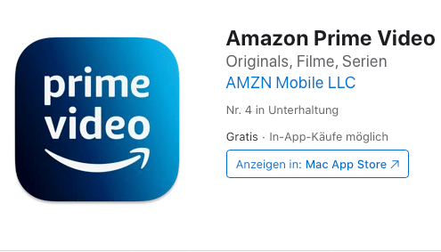 Neustart des Geräts
Aktualisierung der Amazon Prime-App