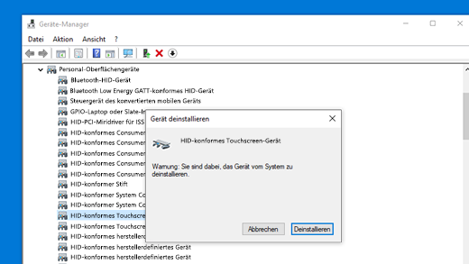 Öffnen Sie den Geräte-Manager durch Drücken von Windows-Taste + R und Eingabe von "devmgmt.msc".
Suchen Sie nach Geräten mit einem gelben Ausrufezeichen und klicken Sie mit der rechten Maustaste darauf.