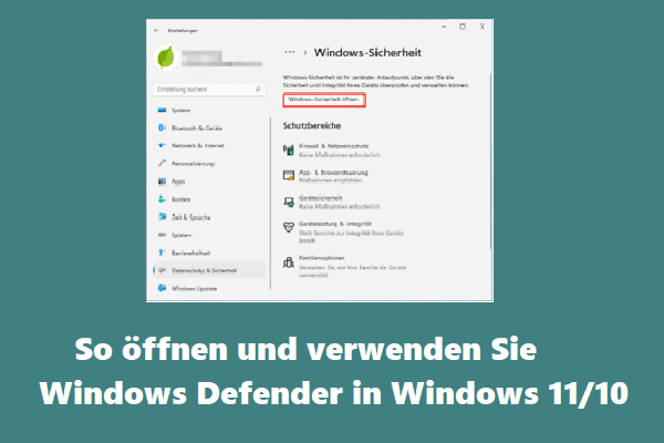 Öffnen Sie den Windows Defender und starten Sie eine vollständige Systemüberprüfung.
Entfernen Sie alle erkannten Malware-Infektionen.