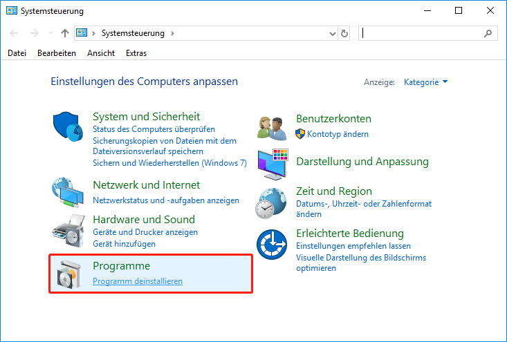 Öffnen Sie die Systemsteuerung auf Ihrem Computer.
Navigieren Sie zu "System und Sicherheit" oder "Windows Defender Firewall".