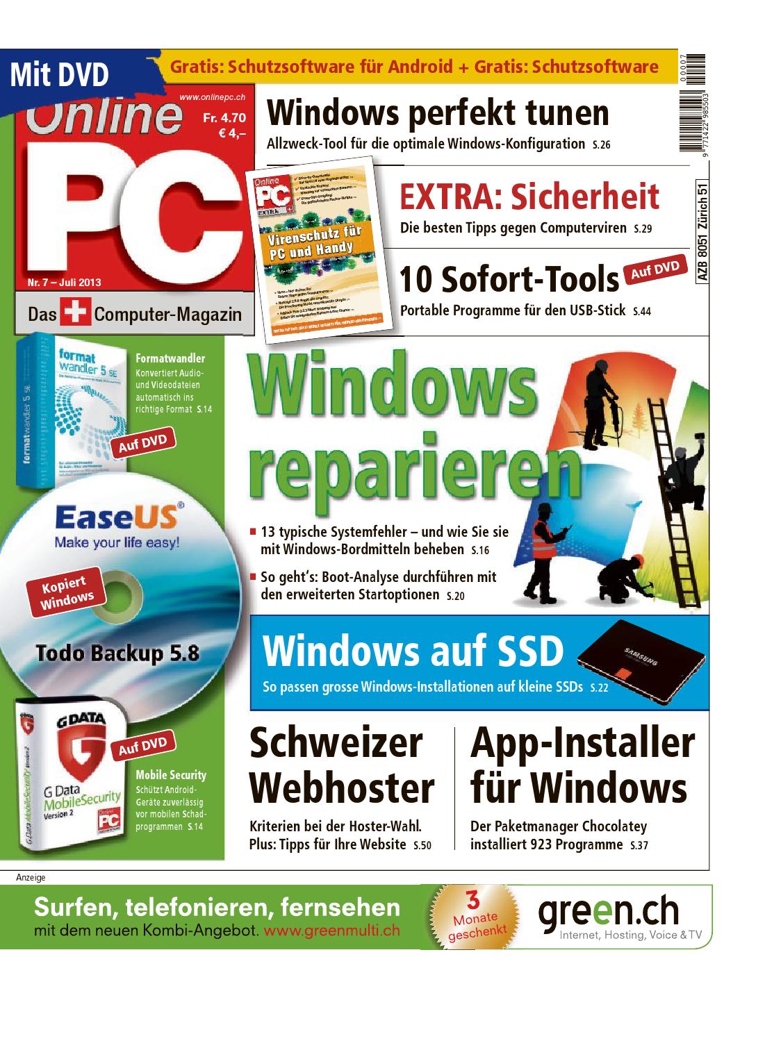 Öffnen Sie die Windows-Firewall auf Ihrem Computer, indem Sie die Tastenkombination Windows-Taste + R drücken, "control firewall.cpl" eingeben und auf "OK" klicken.
Überprüfen Sie, ob iTunes in der Liste der zugelassenen Programme aufgeführt ist.