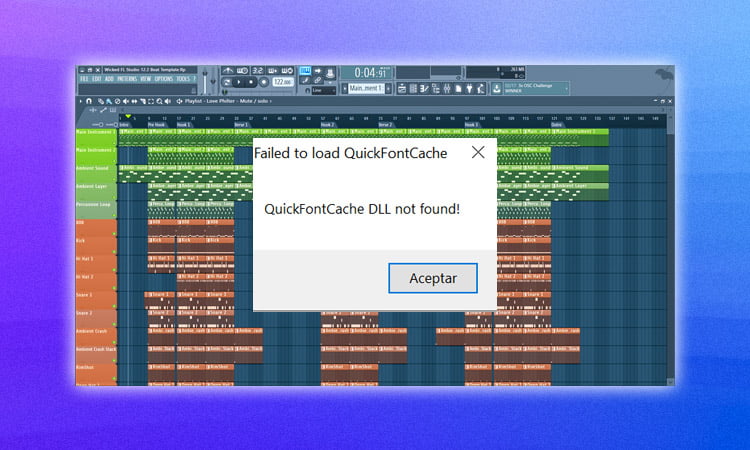 QuickFontCache.dll nicht gefunden: Dieser Fehler tritt auf, wenn die QuickFontCache.dll-Datei fehlt oder nicht an ihrem Speicherort gefunden werden kann.
QuickFontCache.dll ist beschädigt: Dieser Fehler wird angezeigt, wenn die QuickFontCache.dll-Datei beschädigt oder unlesbar ist.