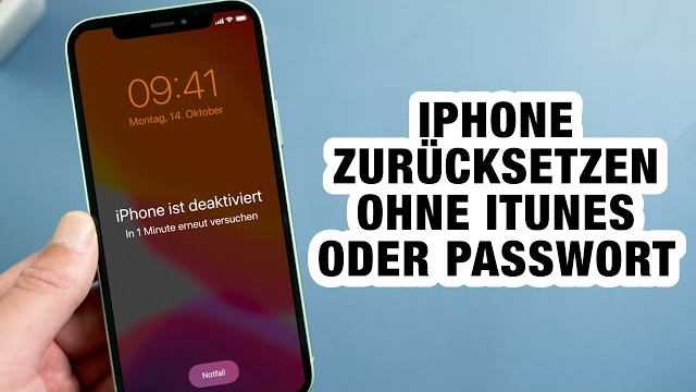 Schalten Sie sowohl Ihr iPhone als auch Ihren Computer aus und warten Sie einige Minuten.
Schalten Sie zuerst das iPhone ein und warten Sie, bis es vollständig hochgefahren ist.