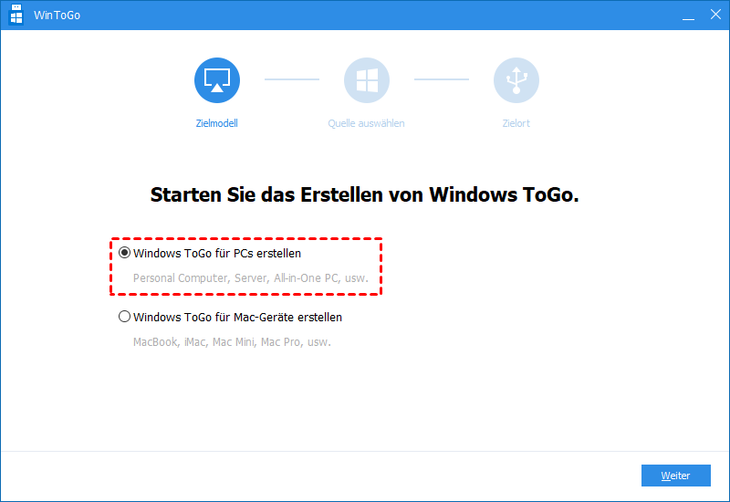 Schritt 1: Einen USB-Installationsdatenträger vorbereiten
Schritt 2: Den Computer mit dem USB-Installationsdatenträger starten