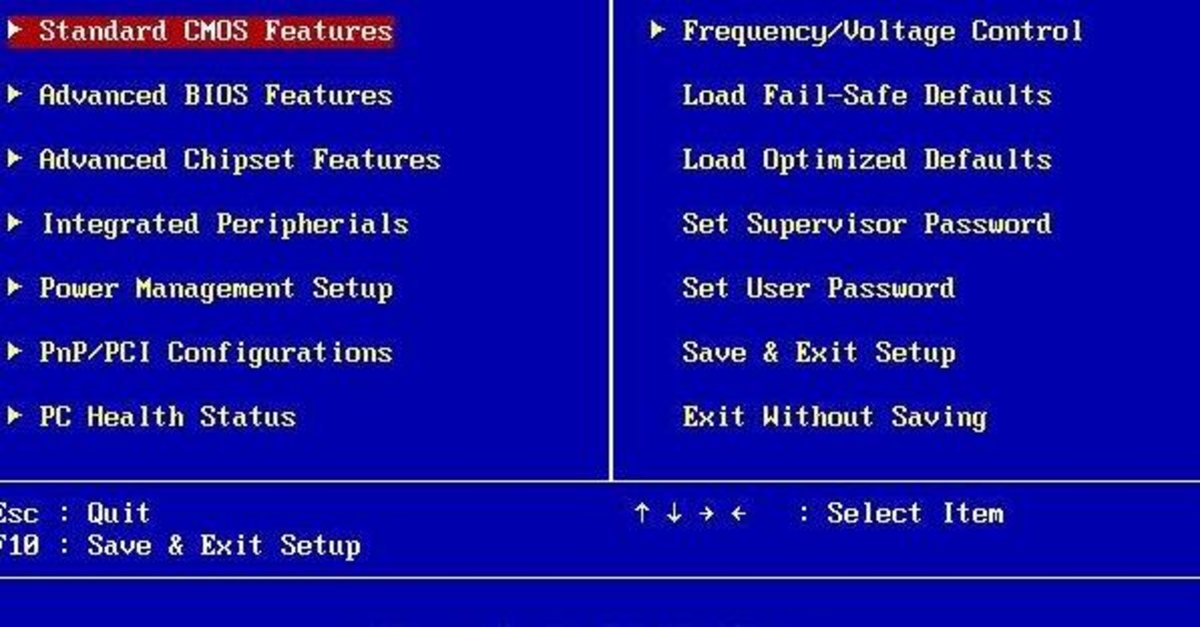 Starten Sie den Computer
Drücken Sie die angezeigte Taste, um ins BIOS/UEFI-Menü zu gelangen