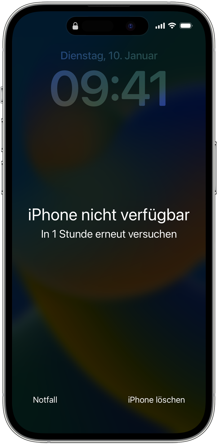 Starten Sie Ihr iPhone neu, um mögliche Softwarefehler zu beheben.
Wenn das Problem weiterhin besteht, konsultieren Sie den Kundendienst oder besuchen Sie einen Apple Store.