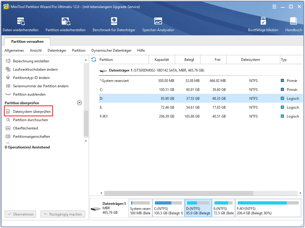 Suchen Sie im Internet nach einem zuverlässigen Festplatten-Diagnoseprogramm.
Laden Sie das Programm herunter und installieren Sie es gemäß den Anweisungen des Herstellers.