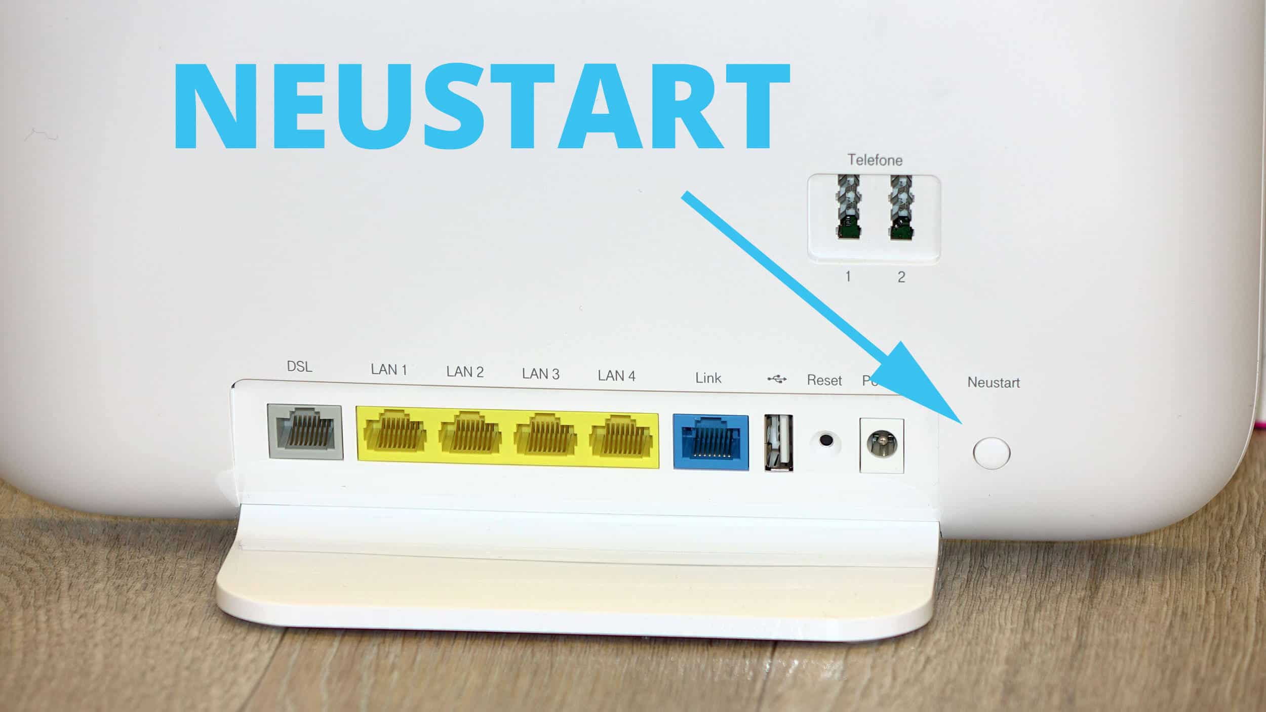 Überprüfe, ob du eine stabile Internetverbindung hast.
Starte deinen Router neu, indem du ihn für einige Minuten ausschaltest und wieder einschaltest.