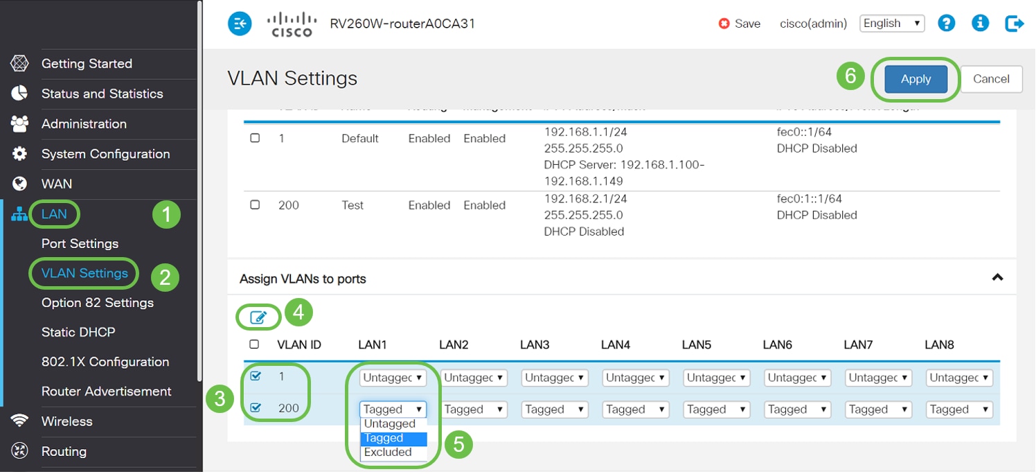 Überprüfen Sie das VLAN-Setup: Stellen Sie sicher, dass das VLAN-Setup keine Konflikte verursacht.
Überprüfen Sie die IP-Einstellungen: Stellen Sie sicher, dass Ihre IP-Einstellungen korrekt konfiguriert sind.