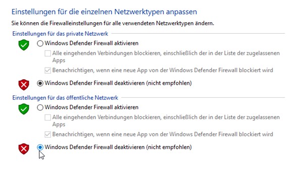 Überprüfen Sie die DNS-Einstellungen: Stellen Sie sicher, dass Ihre DNS-Einstellungen korrekt sind.
Überprüfen Sie die Firewall-Einstellungen: Stellen Sie sicher, dass Ihre Firewall keine Verbindungen blockiert.