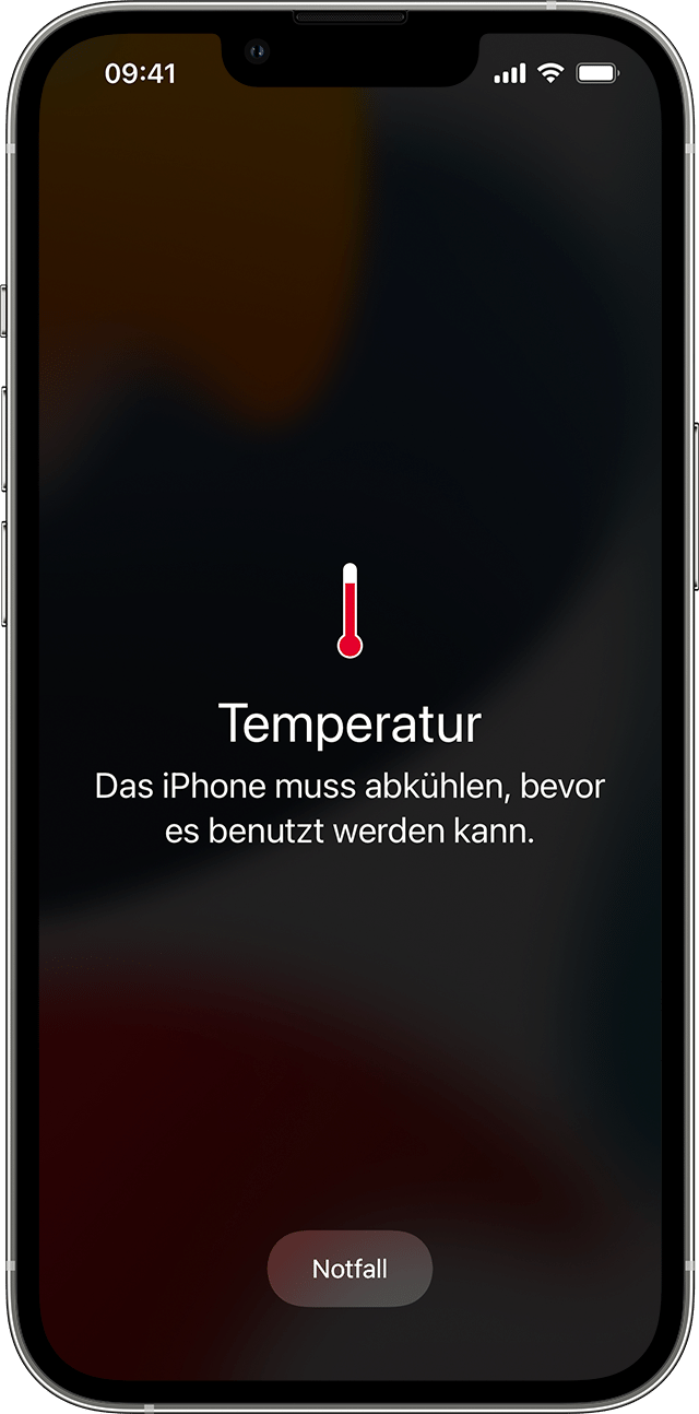 Überprüfen Sie die Umgebungstemperatur: Stellen Sie sicher, dass Ihr iPhone nicht über längere Zeit extremen Temperaturen ausgesetzt ist.
Entfernen Sie die Schutzhülle: