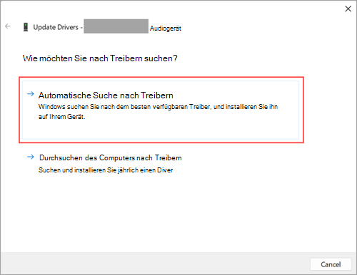 Überprüfen Sie die Verbindung: Stellen Sie sicher, dass das Audiogerät korrekt mit Ihrem Computer verbunden ist.
Aktualisieren Sie die Treiber: Überprüfen Sie, ob die neuesten Treiber für Ihr Audiogerät installiert sind.