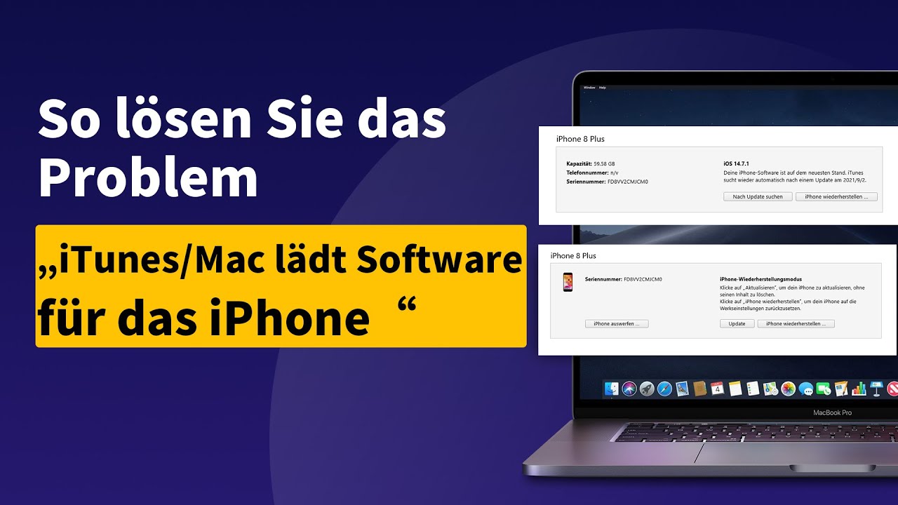 Überprüfen Sie Ihre Software: Stellen Sie sicher, dass sowohl iOS als auch die Drittanbieter-Software auf dem neuesten Stand sind.
Starten Sie Ihr Gerät neu: Ein einfacher Neustart kann oft Probleme beheben.