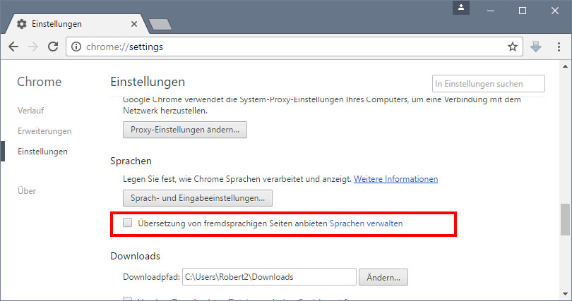 Übersetzungs-Plug-Ins: Deaktivieren Sie Übersetzungs-Plug-Ins, um die Geschwindigkeit Ihres Browsers zu erhöhen.
Suchleisten: Deaktivieren Sie zusätzliche Suchleisten-Plug-Ins, um die Leistung Ihres Browsers zu optimieren.