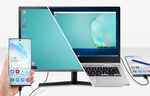 Verbinden Sie Ihr Samsung-Telefon mit einem Computer oder Laptop.
Öffnen Sie die Backup-Software auf Ihrem Computer.