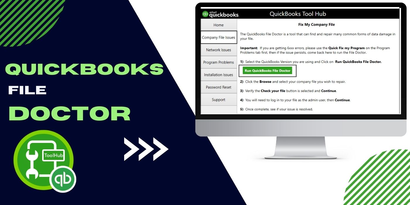 Verwenden Sie die QuickBooks File Doctor-Tool: Das QuickBooks File Doctor-Tool kann bei der Diagnose und Behebung von Problemen mit QuickBooks-Dateien helfen.
Wenden Sie sich an den QuickBooks-Support: Wenn das Problem weiterhin besteht, wenden Sie sich an den QuickBooks-Support für weitere Unterstützung und Anleitung.